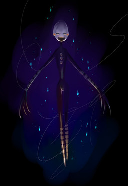 3_fingers ambiguous_gender biped fingers floating front_view looking_at_viewer night no_pupils open_mouth puppet solo vignette kawarayane five_nights_at_freddy's five_nights_at_freddy's_2 scottgames marionette_(fnaf) humanoid mammal 2015 dark_theme digital_media_(artwork) digital_painting_(artwork) full-length_portrait hi_res painting_(artwork) portrait shaded soft_shading