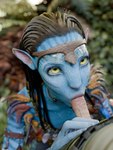 blue_body blue_skin braided_hair brown_hair clothed clothed_sex clothing duo faceless_character faceless_human faceless_male fellatio female female_focus female_humanoid female_on_human female_penetrated genitals hair hand_on_penis human_on_humanoid human_penetrating human_penetrating_female human_penetrating_humanoid humanoid_focus humanoid_genitalia humanoid_penetrated humanoid_penis humanoid_pointy_ears interspecies light-skinned_male light_body light_skin looking_at_another looking_at_partner male male/female male_human male_on_humanoid male_penetrating male_penetrating_female male_penetrating_humanoid markings medium_hair open_mouth oral oral_penetration penetration penile penis pointy_ears sex skin_pattern striped_body striped_skin stripes yellow_eyes quick_e james_cameron's_avatar neytiri alien alien_humanoid human humanoid mammal na'vi 2024 3d_(artwork) digital_media_(artwork) hi_res