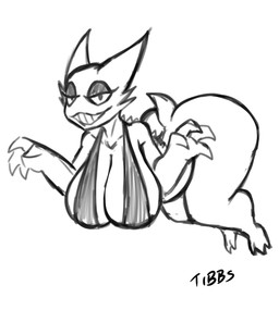 3_toes 4_fingers big_breasts big_butt breasts butt clothing feet female fingers simple_background smile solo tail toes topwear white_background tibbs nintendo pokemon generation_1_pokemon ghost haunter pokemon_(species) spirit absurd_res hi_res monochrome sketch
