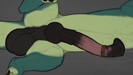 accessory animal_genitalia animal_penis balls big_balls big_flare bodily_fluids cock_ring equine_genitalia equine_penis erection excessive_genital_fluids excessive_precum feral flared_penis fur genital_fluids genitals hybrid_genitalia hybrid_penis jewelry knot knotted_equine_penis knotted_penis long_penis male medial_ring partially_flared paws penis penis_accessory penis_jewelry precum saggy_balls shaft_divide sheath solo vein veiny_penis snowskau third-party_edit cocktober mythology jinshou dragon furred_dragon furred_scalie mythological_creature mythological_scalie scalie 2025 colored widescreen