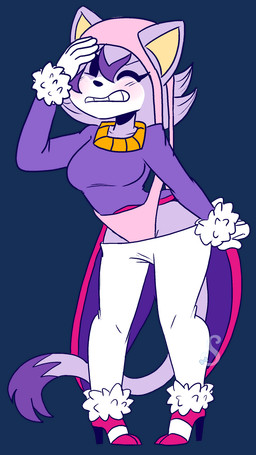 annoyed anthro atomic_wedgie blush clothing dipstick_tail female footwear front_view high_heels markings panties pink_clothing pink_panties pink_underwear purple_body shoes simple_background solo standing tail tail_markings transparent_background underwear wedgie wedgie_fetish flavoredsass sega sonic_the_hedgehog_(series) blaze_the_cat felid mammal alpha_channel