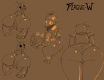 anthro anus big_butt butt female food fruit genitals huge_butt looking_back machine plant presenting presenting_anus presenting_hindquarters pumpkin pussy plague_w five_nights_at_freddy's five_nights_at_freddy's:_security_breach five_nights_at_freddy's_2 five_nights_at_freddy's_4 scottgames steel_wool_studios glamrock_chica jack-o-chica_(fnaf) toy_chica_(fnaf) animatronic avian bird chicken galliform gallus_(genus) phasianid robot robot_anthro hi_res monochrome sketch