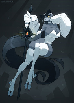 anthro armwear beak big_breasts black_body black_feathers black_hair boots breasts choker cleavage clothed clothing crossed_legs ear_piercing elbow_gloves eyebrows feather_hands feathers feet female floating footwear furgonomic_footwear furgonomics gloves hair hand_on_cheek handwear holding_melee_weapon holding_object holding_sword holding_weapon jewelry legwear leotard long_hair melee_weapon necklace piercing shoes solo sword tail tail_feathers talons thick_eyebrows thick_thighs thigh_boots thigh_highs toes weapon white_boots white_clothing white_footwear white_gloves white_handwear white_leotard wide_hips yellow_eyes doodledox ryz_harlok avian bird corvid corvus_(genus) crow oscine passerine hi_res