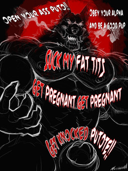 abs animal_genitalia animal_penis anthro arm_tuft big_muscles big_pecs biped black_background black_body canine_genitalia canine_penis claws command commanding_viewer dominant dominant_anthro dominant_male fangs fluffy genitals gooning_edit half-erect huge_pecs male muscular muscular_anthro muscular_male neck_tuft nipples pecs penis penis_tip red_background sheath shoulder_tuft simple_background slur solo teeth text tuft goon ritsukaxan mythology canid canine canis mammal mythological_canine mythological_creature werecanid werecanine werecreature werewolf wolf 2026 absurd_res artist_name colored_sketch digital_drawing_(artwork) digital_media_(artwork) english_text hi_res signature sketch spanish_text