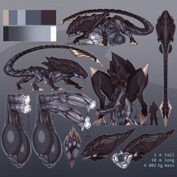 2_penises anthro backsack balls big_balls big_penis black_cum black_precum blade bodily_fluids claws colonial_marines colored_cum crouching cum cum_in_ass cum_in_vagina cum_inside cumshot diphallism drooling duo ejaculation excessive_cum excessive_genital_fluids female feral finger_claws genital_fluids genitals huge_balls huge_penis hyper hyper_genitalia larger_female lemon_testicles long_tail long_tongue male multi_genitalia multi_penis pawpads penis prehensile_tongue prowling saggy_balls saliva saliva_string scrotum_flap size_difference smaller_male stalking tail tail_blade text toe_claws tongue tongue_out unusual_bodily_fluids unusual_cum unusual_genital_fluids vertical_diphallism weapon_tail orresu alien_(franchise) arlo_hicks_alien_(franchise) alien human mammal xenomorph xenomorph_crusher xenomorph_queen 1:1 absurd_res english_text hi_res huge_filesize model_sheet