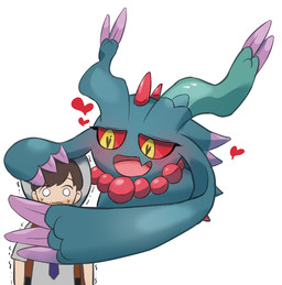 ambiguous_gender blush blush_lines bodily_fluids clothing duo empty_eyes heart_eyes heart_symbol hug human_on_humanoid interspecies looking_at_another looking_at_partner looking_at_viewer love male male/ambiguous male_on_humanoid necktie nervous nervous_smile open_mouth open_smile pokephilia purple_clothing purple_necktie scared school_uniform simple_background smile sweat sweatdrop uniform uva_academy tereterebin nintendo pokemon florian_(pokemon) ancient_pokemon flutter_mane generation_9_pokemon ghost human humanoid mammal paradox_pokemon pokemon_(species) spirit digital_drawing_(artwork) digital_media_(artwork)