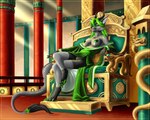 5:4 allpha anthro asian_clothing asian_mythology belly_scales body_hair breasts chair chest_hair chest_tuft chinese chinese_clothing chinese_dress chinese_mythology claws clothed clothing conditional_dnp detailed_background dragon dress east_asian_architecture east_asian_clothing east_asian_mythology eastern_dragon emperor feidkedr female fur furniture genitals gold_(metal) green_clothing green_eyes green_hair green_nipples green_pussy grey_body grey_scales grey_tail hair horn japanese_clothing kimono mythological_creature mythological_scalie mythology nipples nude partially_clothed pussy queen royalty scales scalie smile smirk solo stool tail tail_tuft throne throne_room toe_claws tuft wingless_dragon