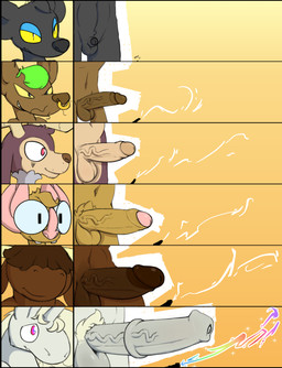 animal_genitalia animal_penis anthro bodily_fluids brown_body brown_fur brown_hair brown_nose chart dry_orgasm ejaculation equine_genitalia equine_penis erection eyewear foreskin fur genitals glasses gradient_background grey_body grey_fur group hair horn humanoid_genitalia humanoid_penis male medial_ring micropenis navel orgasm partially_retracted_foreskin penis penis_chart pink_nose pubes red_eyes retracted_foreskin simple_background small_penis smile text vein veiny_penis yellow_background yellow_body yellow_fur fionthebunny mythology penis_lineup barclay_shiner bruno_gharam dexter_chang jack_pepper jimmy_hwang portia_van_duloph bat bovid bovine cattle deer equid equine mammal murid murine mythological_creature mythological_equine rat rodent unicorn hi_res