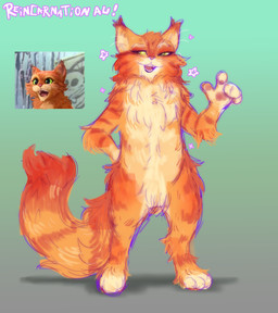 alternate_universe anthro casual_nudity cheek_tuft chest_tuft facial_tuft fluffy fluffy_tail fur green_eyes hand_on_hip long_tail male narrowed_eyes neck_tuft nude open_mouth orange_body orange_fur raised_arm screencap smile solo sparkles standing star tail tuft whiskers wh0reybatz dreamworks puss_in_boots_(franchise) puss_in_boots_(dreamworks) domestic_cat felid feline felis mammal tabby_cat absurd_res hi_res