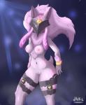 anthro areola big_breasts big_butt breasts butt chest_tuft female fur genitals hair huge_butt long_ears long_hair looking_at_viewer mask nipples nude presenting pussy ranged simple_background solo tuft j4kl league_of_legends riot_games tencent kindred_(lol) lamb_(lol) bovid caprine domestic_sheep mammal sheep spirit featureless_(disambiguation) 2016 absurd_res digital_media_(artwork) hi_res