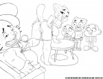 age_difference anais_watterson anthro anus barefoot big_breasts blush breasts carpet cat clothing cum darwin_watterson erection feline female fish foot_fetish footjob genesisdream gumball_watterson hindpaw lagomorph leaning male marine mother necktie nicole_watterson panties pants parent paws penis pussy rabbit raised_skirt raised_tail richard_watterson rug shirt sitting skirt snickers standing table the_amazing_world_of_gumball underwear
Rating: Explicit
Score: 25
User: Fox2K9
Date: September 07, 2013