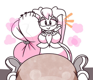 anthro big_diaper diaper diaper_fetish duo feces female female/female first_person_view huge_diaper soiled_diaper soiling unclean_diaper used_diaper dummydoodles sega sonic_the_hedgehog_(series) amy_rose vanilla_the_rabbit eulipotyphlan hedgehog humanoid lagomorph leporid mammal rabbit hi_res