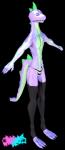 anthro femboy male solo tail luki13lol friendship_is_magic hasbro my_little_pony mythology spike_(mlp) dragon mythological_creature mythological_scalie scalie 3d_(artwork) absurd_res digital_media_(artwork) hi_res