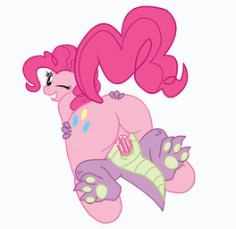 anthro anthro_on_bottom anthro_on_feral anthro_penetrating anthro_penetrating_feral anthrofied anus balloon bestiality blue_eyes butt butt_grab cowgirl_position cutie_mark duo erection eyelashes female female_on_anthro female_on_top female_penetrated feral feral_on_top feral_penetrated from_front_position genitals hair hand_on_butt inflatable interspecies looking_at_viewer looking_back looking_back_at_viewer male male/female male_on_bottom male_on_feral male_penetrating male_penetrating_female nude on_bottom on_top one_eye_closed penetration penile penile_penetration penis penis_in_vagina pink_hair sex simple_background straddling tail vaginal vaginal_penetration vulva white_background wink maf friendship_is_magic hasbro my_little_pony mythology pinkie_pie_(mlp) spike_(mlp) dragon earth_pony equid equine horse mammal mythological_creature mythological_scalie pony scalie 2d_animation animated motion_tweening