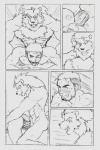 abs anal anal_penetration anthro anthro_penetrating anthro_penetrating_human balls big_dom_small_sub big_penis biped blaion blush bodily_fluids chest_tuft comic cum cum_in_ass cum_inside dominant duo erection felid from_behind_position fur genital_fluids genitals human human_on_anthro human_penetrated interspecies larger_male lion male male/male male_penetrated male_penetrating male_penetrating_male mammal monochrome muscular pantherine penetration penis pubes sex size_difference smaller_male thick_penis tuft