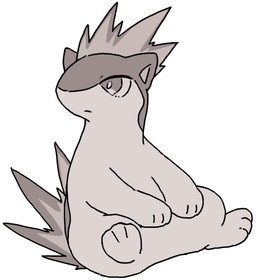 3_toes ambiguous_feral ambiguous_gender feet feral fire mouth_closed multicolored_body multicolored_skin simple_background sitting solo toes two_tone_body two_tone_skin white_background yakiniku628 nintendo pokemon generation_2_pokemon pokemon_(species) quilava 2026 full-length_portrait monochrome portrait