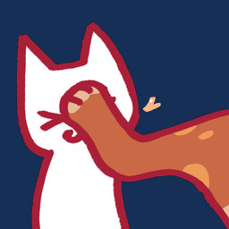 :3 >w< ambiguous_gender anthro duo face_squish feet heart_reaction heart_symbol hearts_around_head hind_legs hindpaw hitting_another male paws simple_background squish tapping tapping_foot transparent_background wiping_face yeenlust autumn_(yeenlust) felid feline hyena mammal 1:1 2d_animation alpha_channel animated frame_by_frame