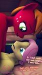 3d_(artwork) 9:16 anthro anthrofied big_macintosh_(mlp) color_coded color_coded_text command crossgender cum_request dialogue digital_media_(artwork) duo english_text equid equine female fluttershy_(mlp) friendship_is_magic ftm_crossgender hasbro hi_res insemination_request male male/female mammal mtf_crossgender my_little_pony nude requesting senthaurekmern talking_to_another talking_to_partner term_of_endearment text