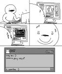 avian black_and_white comic computer e621 english_text human monochrome sweat text the_truth unknown_artist
Rating: Questionable
Score: 15
User: DJukor
Date: March 07, 2013