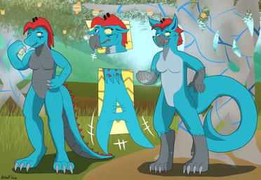 base_one_layout basic_sequence blue_body breasts female linear_sequence non-mammal_breasts one_row_layout species_transformation three_frame_image three_frame_sequence transformation transformation_sequence alsoflick alligator alligatorid alsoan avian bird crocodilian reptile scalie hi_res sequence