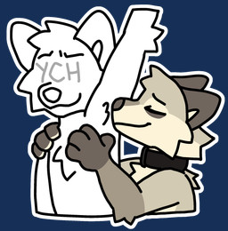 anthro armpit_sniffing black_collar collar duo eyes_closed fur hand_on_chest hand_on_shoulder male male/male nude paws raised_arm simple_background smile sniffing tan_body tan_fur transparent_background white_body white_fur rookspirit max_(rookspirit) canid canine fox mammal alpha_channel hi_res trans_(lore) trans_man_(lore)