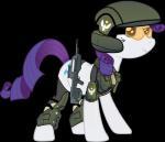 armor battle_rifle_(halo) clothed clothing cutie_mark female feral gun happy headgear helmet marines ranged_weapon rifle simple_background smile solo weapon unknown_artist friendship_is_magic halo_(series) hasbro microsoft my_little_pony xbox_game_studios rarity_(mlp) earth_pony equid equine horse mammal pony alpha_channel hi_res