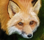 ambiguous_gender black_nose brown_eyes feral fur inner_ear_fluff orange_body orange_fur potrait solo tan_inner_ear_fluff tuft whiskers darksilver canid canine fox mammal red_fox true_fox 2009 digital_media_(artwork) digital_painting_(artwork) low_res