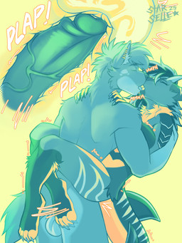 anthro anthro_on_anthro anthro_penetrated anthro_penetrating anthro_penetrating_anthro balls bodily_fluids breasts butt carrying_another carrying_partner cervical_contact claws cum cum_in_vagina cum_inside cutaway duo ear_piercing ear_ring erection eyes_closed facial_markings female female_penetrated fur genital_fluids genitals gloves_(marking) hair hands_on_shoulders head_markings holding_partner horn humanoid_genitalia humanoid_penis internal kissing leg_markings leg_wrap legs_around_partner legs_around_waist male male/female male_penetrating male_penetrating_female markings nails nude onomatopoeia open_mouth passionate passionate_kiss penetration penile penile_penetration penis penis_in_vagina piercing ring_piercing romantic sex shaking simple_background size_difference socks_(marking) sound_effects standing standing_sex tail text tongue tremble_spikes trembling vaginal vaginal_penetration vein veiny_penis starselle kinktober mythology edugta_(character) weyerless aquatic canid canine canis dragon fish hybrid mammal mythological_creature mythological_scalie scalie shark wolf 2025 3:4 absurd_res artist_name hi_res signature