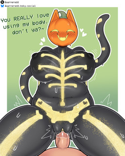 anthro belly big_belly big_breasts bodily_fluids breasts clitoris duo erect_nipples female first_person_view for_a_head genital_fluids genitals looking_at_viewer male male/female navel nipples nude nude_anthro nude_female nude_male penetration penile penile_penetration penis penis_in_vagina sex slightly_chubby slightly_chubby_anthro slightly_chubby_female smile sweat sweatdrop tail text vaginal vaginal_fluids vaginal_penetration vein veiny_penis vulva wide_hips aarneredd epic_games fortnite spice_(fortnite) domestic_cat felid feline felis mammal object_head 4:5 absurd_res english_text hi_res