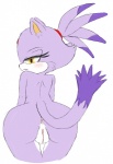 blaze_the_cat bluelimelight blush butt cat feline female fur nude purple_fur pussy sega solo sonic_(series)
Rating: Explicit
Score: 5
User: Test-Subject_217601
Date: July 11, 2013