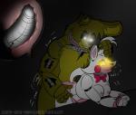 abdominal_bulge ambiguous_penetration animatronic anthro bound breasts canid canine corpse duo felinesyndr0me female female_penetrated five_nights_at_freddy's five_nights_at_freddy's_2 five_nights_at_freddy's_3 fox from_behind_position genitals glowing glowing_eyes hair head_tuft internal lagomorph leporid machine male male/female male_penetrating male_penetrating_female mammal mangle_(fnaf) metal_penis penetration penile penis pulling_hair rabbit robot scottgames sex springtrap_(fnaf) touching_hair tuft