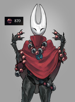 2_horns 4_fingers beads biped black_arms black_body black_exoskeleton black_fingers black_hands black_legs cloak cloak_only clothing exoskeleton fingers front_view horn monotone_cloak prayer_beads red_cloak red_clothing rosary solo white_head shalopai hollow_knight:_silksong hollow_knight_(franchise) team_cherry hornet_(hollow_knight) arthropod hi_res portrait three-quarter_portrait