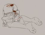 andromorph anthro big_clitoris bottomwear bottomwear_down clitoral_hood clitoris clothed clothing eating_feces feces feces_in_mouth feces_on_face feces_pile flexible genitals intersex pants pants_down partially_clothed pooping pooping_on_self pussy restrained scatplay solo zowoh mythology noah_zowoh dragon mythological_creature mythological_scalie scalie trans_(lore) trans_man_(lore)