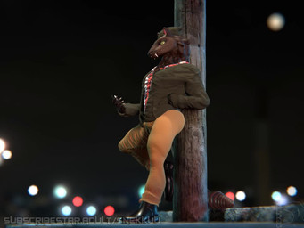 against_surface anthro athletic bottomwear cellphone clothed clothed_anthro clothing electronics fully_clothed fully_clothed_anthro holding_object holding_phone jacket looking_at_object looking_at_phone male muscular muscular_male outside pants phone shirt smartphone solo standing text topwear undershirt snekkuu chocoscorner_(modeler) fallout microsoft skele_(skelebot) night_stalker_(fallout) 2023 3d_(artwork) 3d_animation 4:3 animated digital_media_(artwork) high_framerate loop no_sound short_playtime url video