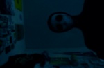 ambiguous_gender creepy dark flag inside looking_up nightmare_fuel not_furry poster real solo stalker stare what eyeless_jack unknown_species