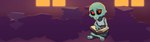 anthro book corpse glowing glowing_eyes leg_cross looking_at_viewer male necromancy pile_of_books reading red_eyes sitting sitting_on_ground solo tailless warm_lighting turkojar valag_viladal eublepharid gecko leopard_gecko lizard reptile scalie undead zombie hi_res