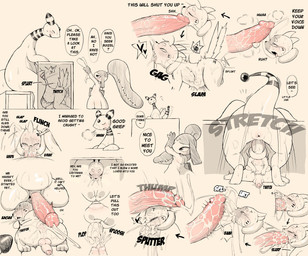 anthro anus ass_to_mouth balls_deep big_penis bodily_fluids buttplug cjk_tally_marks crying cum cum_expulsion cum_from_nose cum_in_mouth cum_in_nose cum_inside deep_throat dialogue dominant dominant_male duo fellatio forced forced_oral foreskin genital_fluids genitals goo-connected_lips group hand_on_head head_grab huge_penis humanoid_genitalia humanoid_penis hyper hyper_genitalia hyper_penis large_penetration larger_dom male male/male male_penetrated male_penetrating male_penetrating_male mind_break oral oral_penetration penetration penile penile_penetration penis plug_(sex_toy) rape sex sex_toy shota size_difference stealth_sex student tally_marks teacher tears text under_table unretracted_foreskin young young_anthro young_male syuro third-party_edit nintendo pokemon pokemon_mystery_dungeon spike_chunsoft archaeologist_mawile dashing_wanderer_ampharos marine_explorer_buizel ampharos buizel generation_2_pokemon generation_3_pokemon generation_4_pokemon mawile pokemon_(species) 2019 comic english_text hard_translated hi_res multiple_scenes right_to_left translated translation_edit