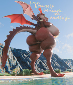 anthro big_breasts big_butt breasts butt clothed clothing detailed_background female female_anthro huge_breasts huge_butt hyper hyper_butt looking_at_viewer macro macro_anthro macro_female membrane_(anatomy) membranous_wings outside smile solo tail text thick_thighs topwear wide_hips wings jimmykoke123 okabepom_(modeler) dreamworks mythology shrek_(series) dragon_(shrek) dragon mythological_creature mythological_scalie scalie 3d_(artwork) absurd_res blender_(artwork) digital_media_(artwork) english_text hi_res huge_filesize