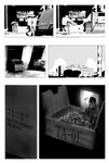 garbage_truck heavy_truck not_furry text trash truck_(vehicle) vehicle cosmo_(artist) nintendo pokemon generation_1_pokemon human humanoid machoke mammal pokemon_(species) comic japanese_text monochrome translated