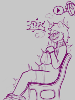 after_sex ambiguous_gender anthro belly belly_inflation big_breasts blush blush_lines blushing_profusely bodily_fluids bottomwear bottomwear_down breasts chair clock clothed clothing cum cum_inflation cum_inside duo eyelashes female furniture genital_fluids inflation long_eyelashes mature_anthro mature_female mostly_offscreen_character pants pants_down partially_clothed solo_focus sweater tear_trough time_stop topwear wbnsfwfactory alissa_(wbnsfwfactory) glenn_(wbnsfwfactory) bear mammal polar_bear ursine 2024 3:4 absurd_res greyscale hi_res monochrome male_(lore)