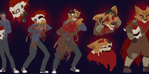 anthro duo female goo_transformation gun gynomorph hypnosis identity_death intersex latex male male/female mind_control ranged_weapon spiral spiral_eyes transformation transformation_sequence weapon atcpony laika_aged_through_blood laika_(laika_aged_through_blood) canid canine canis coyote human mammal absurd_res hi_res sequence