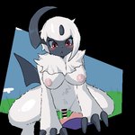 3_fingers anthro anthro_focus anthro_on_top anthro_penetrated anthrofied areola belly_tuft big_breasts black_nose blinking blush blush_lines bodily_fluids body_part_in_pussy bottomless bottomless_human bottomless_male breast_jiggle breasts censor_bar censored_genitalia censored_penis censored_pussy claws clothed clothing cowgirl_position cum cum_in_pussy cum_inside cum_request dark_body dark_claws dark_horn dark_tail day dialogue duo erection eyelashes faceless_character faceless_human faceless_male female female_anthro female_focus female_on_human female_on_top female_penetrated finger_claws fingers from_front_position fur genital_fluids genitals grass heart_after_text heart_eyes heart_symbol hearts_around_head horn human_on_anthro human_on_back human_on_bottom human_penetrating human_penetrating_anthro human_penetrating_female insemination_request interspecies jiggling light-skinned_male light_body light_skin lying male male/female male_human male_on_anthro male_on_back male_on_bottom male_penetrating male_penetrating_anthro male_penetrating_female master multicolored_body neck_tuft nipples nude nude_anthro nude_female on_back on_bottom on_top open_mouth open_smile orgasm outdoor_nudity outside outside_sex partially_clothed partially_clothed_human partially_clothed_human_nude_anthro partially_clothed_human_nude_female partially_clothed_male partially_clothed_male_nude_anthro partially_clothed_male_nude_female penetration penile penile_penetration penis penis_in_pussy pink_areola pink_nipples pink_tongue plant pokemorph pokephilia pupils pussy pussy_juice_on_penis pussy_juice_string red_eyes sex sky smile solo_focus spread_legs spreading text tongue tuft vaginal vaginal_fluids vaginal_penetration white_body white_breasts white_fur sky_necko nintendo pokemon absol generation_3_pokemon human mammal pokemon_(species) 1:1 2025 animated censored digital_media_(artwork) english_text japanese_text long_playtime loop low_res