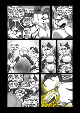 2_fingers 3_fingers 4_arms angry antennae_(anatomy) anthro anus areola back_wings ball beach beach_ball big_breasts big_butt breasts butt claws dialogue duo fart fart_cloud fart_fetish farting_female farting_on_another farting_on_face female female_farting fingers fur genitals inflatable male mandibles multi_arm multi_limb nude nude_anthro nude_female nude_male puffy_anus punishment sexual_punishment sharp_teeth short_male slightly_chubby slightly_chubby_anthro slightly_chubby_female speech_bubble stinger stinger_tail striped_body striped_butt striped_fur stripes tail tall_female teeth text vulva wings yelling soomir heather_(soomir) hectar_(soomir) arthropod bee hymenopteran insect queen_bee absurd_res black_and_white comic english_text hi_res monochrome