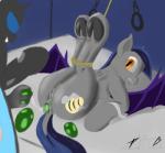 anal anus bound butt duo egg feet female forced genitals hooves male oviposition ovipositor pussy teats underhoof bugbytes_(artist) friendship_is_magic hasbro my_little_pony echo_(oc) arthropod bat_pony changeling equid mammal hi_res