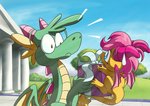 birthday duo gift male semi-anthro tail tarri activision mythology spyro_the_dragon fan_character spyro dragon mythological_creature mythological_scalie scalie