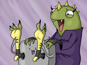 3_fingers 3_toes 4_fingers anthro black_clothing black_handwear black_stirrups claws clothing duo eyelashes fangs feet female fingers foot_fetish green_body green_scales handwear head_spikes magic_user multicolored_body multicolored_scales open_mouth open_smile plantigrade purple_clothing restrained_feet restraints scales smile soles spikes spikes_(anatomy) stirrups stocks submissive submissive_anthro submissive_female teeth tickle_fetish tickle_torture tickling tickling_feet toe_claws toes tongue two_tone_body two_tone_scales witch yellow_body yellow_scales lord-reckless animate_inanimate lizard reptile scalie 4:3