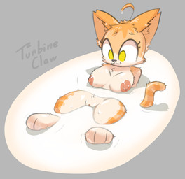 anthro bathing breasts chest_tuft clitoris crotch_tuft dripping dripping_wet female floating fur genitals glistening glistening_body hair happy looking_at_self medium_breasts milk milk_bath nipples partially_submerged paws smile solo tail tail_tuft tuft tufted_fur water_ripple wet wet_body wet_fur wet_hair yellow_eyes shatterstone nutmeg_(turbineclaw) felid feline mammal