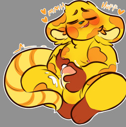 anthro balls bite biting_lip blush bodily_fluids breast_fondling breast_play breasts cum ejaculation fondling genital_fluids genitals hand_on_breast male masturbation nipples penile penile_masturbation penis self_fondle solo twitching_tail conditional_dnp tuvandalist animal_crossing nintendo chadder_(animal_crossing) mammal mouse murid murine rodent