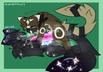 accessories_only animal_genitalia animal_penis anthro anthro_on_feral arm_markings bestiality big_penis big_tail black_markings blue_blush blue_penis blush blush_lines bodily_fluids brown_body brown_fur canine_genitalia canine_penis duo ear_markings erection eyes_closed facial_markings feline_genitalia feline_penis feral flustered forehead_markings frottage fur genital_fluids genitals glistening glowing glowing_genitalia glowing_markings glowing_penis gradient_fur green_background growling head_markings huge_penis humping kerchief kerchief_only leg_markings male male/male markings mostly_nude motion_lines neckerchief neckerchief_only neckwear nude_anthro onomatopoeia penile penile_spines penis penis_size_difference penises_touching pink_penis precum precum_on_face precum_string raised_tail sex shoulder_markings simple_background size_difference small_top smaller_feral smaller_on_top snout snout_markings sound_effects star_(marking) tail tan_body tan_fur text thigh_markings whining white_markings midnightpurrs astro_(midnightpurrs) coffee_(midnightpurrs) domestic_cat felid feline felis gulonine mammal marten mustelid musteline pine_marten artist_name hi_res watermark
