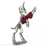 bone horn knight male ponification simple_background skeleton smile solo warrior unknown_artist friendship_is_magic hasbro medievil_(game) my_little_pony mythology sir_daniel_fortesque equid equine mammal mythological_creature mythological_equine undead unicorn 1:1 2016 low_res